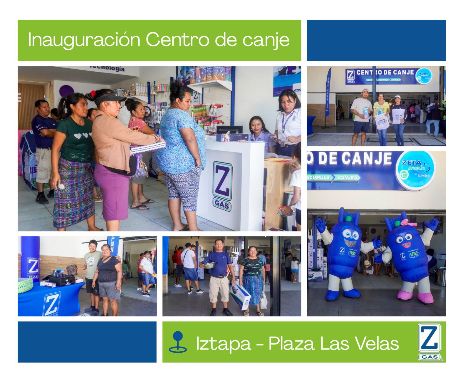 Zeta Premia inaugura nuevo Centro de Canje en Iztapa
